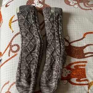 Bench Brown Patterned Knit Socks